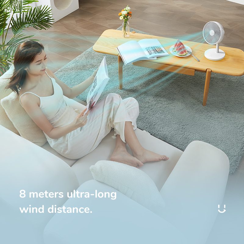 JisuLife Extendable Table Fan Life7 Plus (8000mAh) FA13P