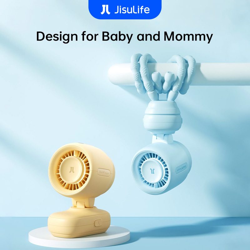 JisuLife Stroller Fan 4 Clip / Octopus Fan (5000mAh)