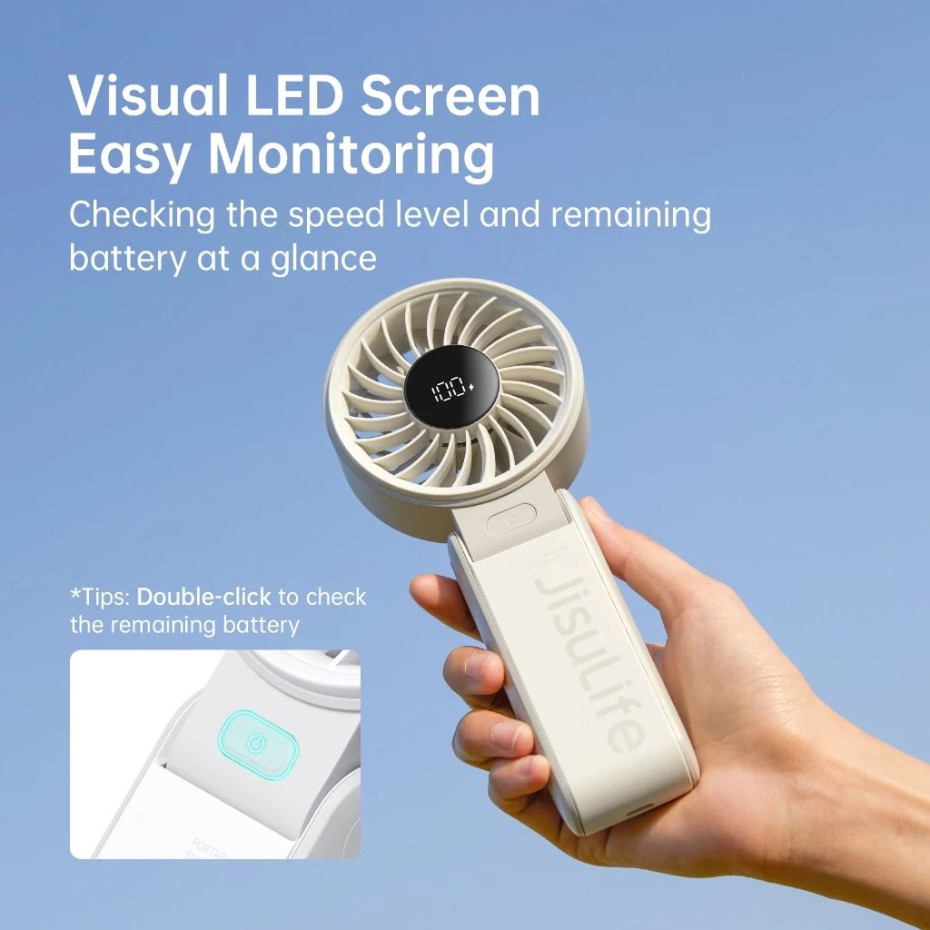 JisuLife Handheld Fan Life7 (3600mAh/5000mAh)