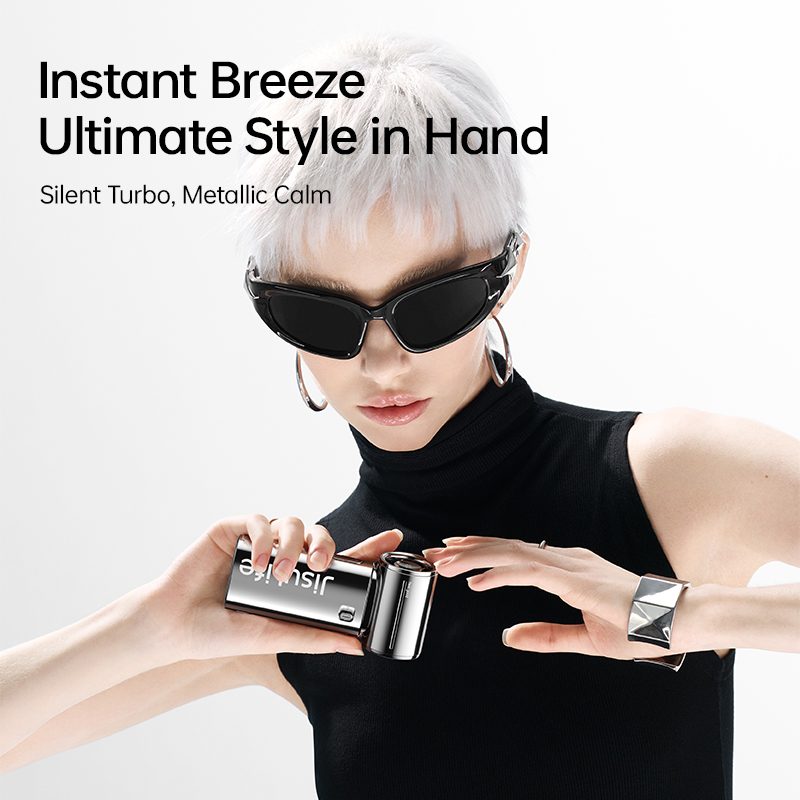 【New】JisuLife Mini Jet Fan Life9S Chrome (5000mAh)