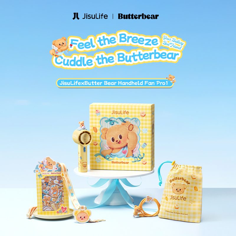 [JisuLife x Butterbear] Portable Fan Pro1 (5000mAh)