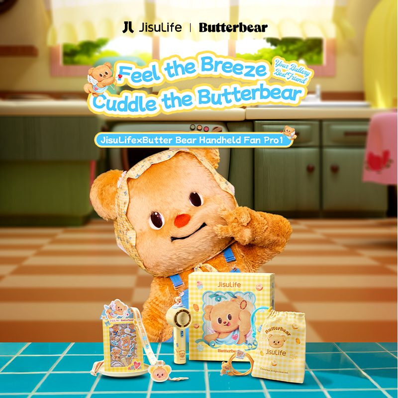 [JisuLife x Butterbear] Portable Fan Pro1 (5000mAh)