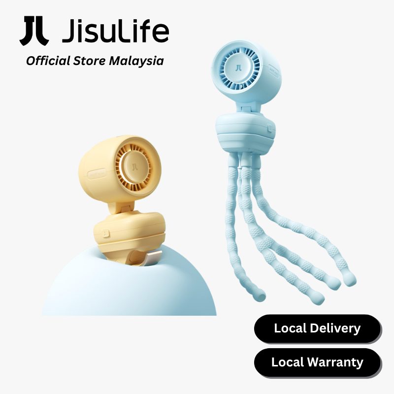 JisuLife Stroller Fan 4 Clip / Octopus Fan (5000mAh)
