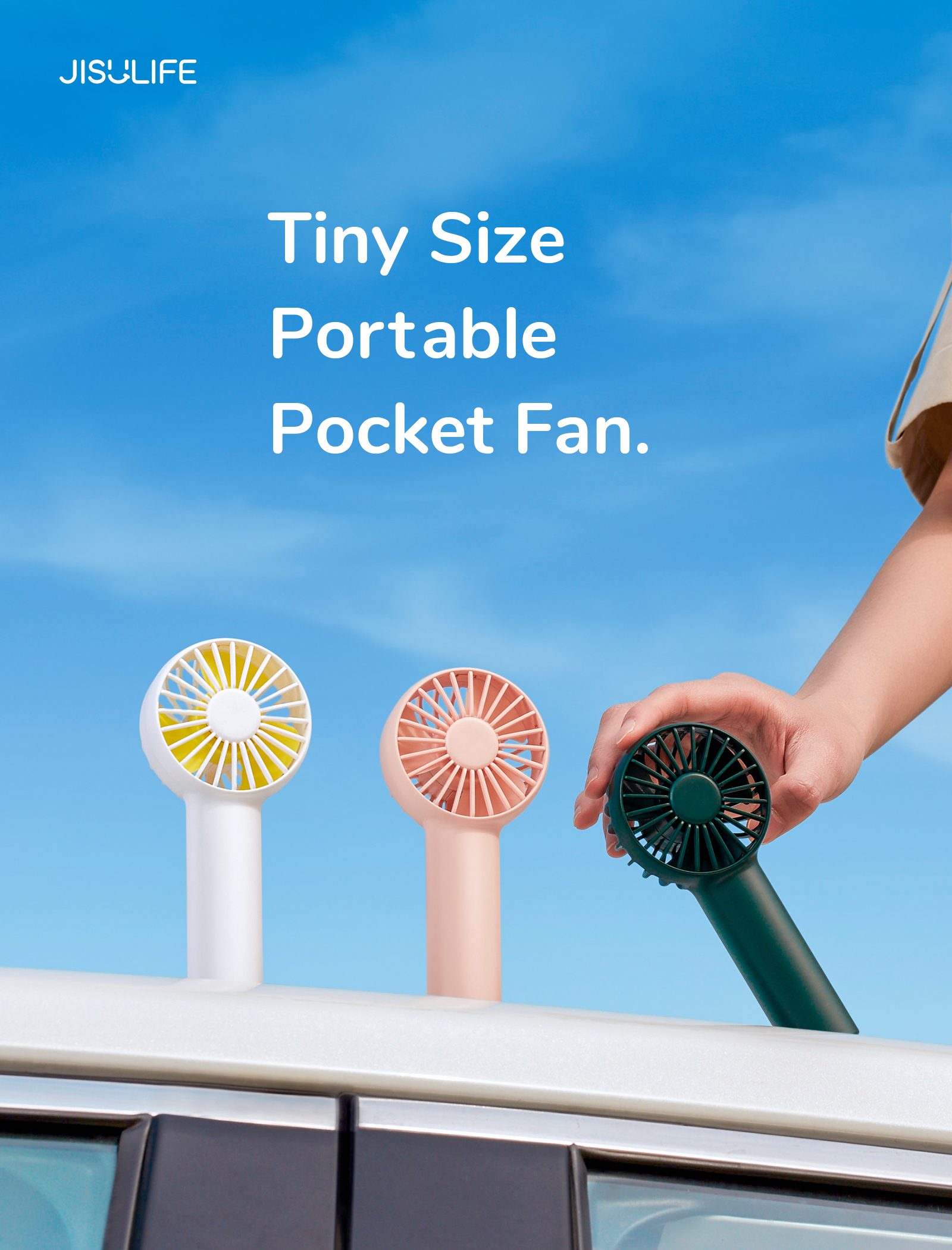 JisuLife HandHeld Fan Life1 (2000mAh) FA20