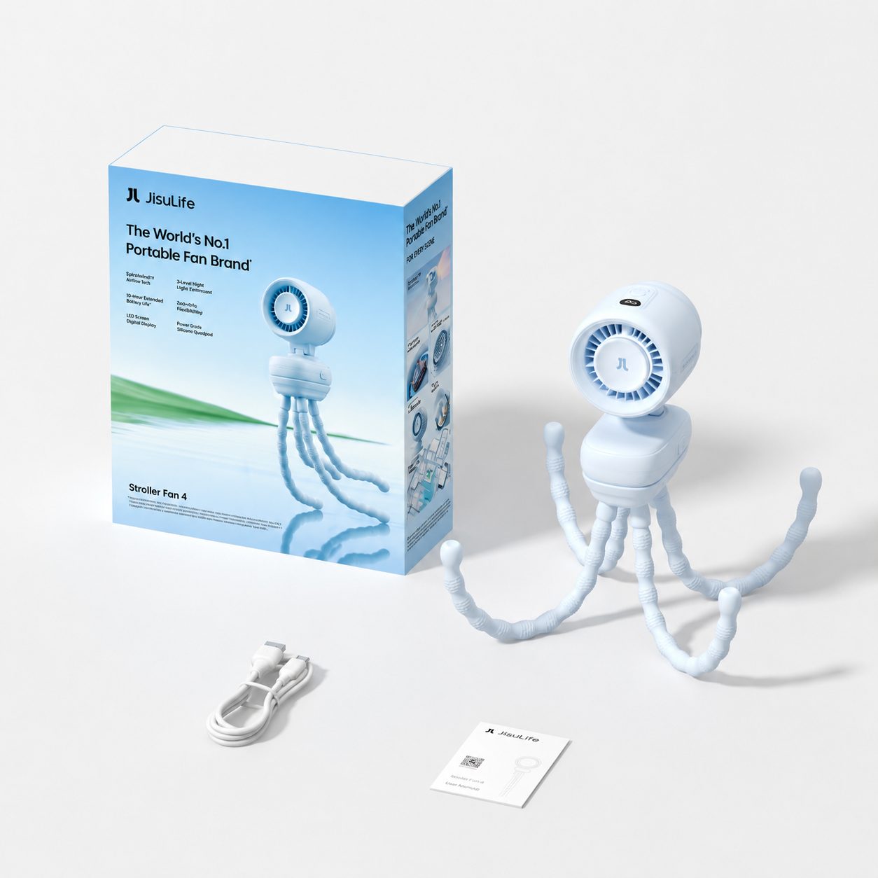 Model: Octopus Fan (Blue)