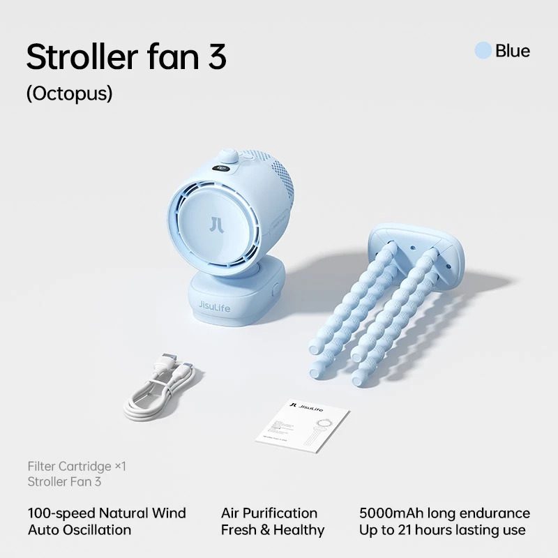 Color: Octopus Fan (Blue)